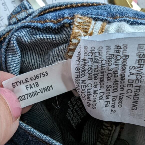 Madewell High Rise Slim Boy Jean Eco Edition Size 26 Medium Wash - Picture 8 of 8